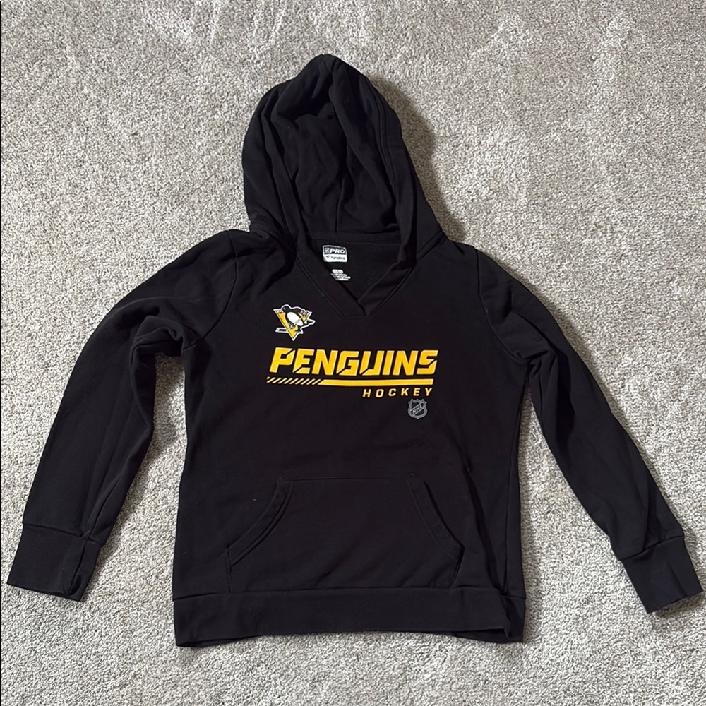 Fanatics Black and Yellow Penguins Hoodie